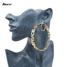 LUER Custom Earrings Personalized Stainless Steel Earrings Jewelry For Women Customize Name Letter Nameplate Valentines Day Gift
LUER Custom Earrings Personalized Stainless Steel Earrings Jewelry For Women Customize Name Letter Nameplate Valentines Day Gift