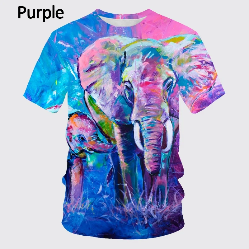 Summer New Crewneck Graffiti Elephant 3D Print Unisex Casual T-shirt Oversized Loose Street Fashion Children's Quick Dry Top 6XL
Summer New Crewneck Graffiti Elephant 3D Print Unisex Casual T-shirt Oversized Loose Street Fashion Children's Quick Dry Top 6XL