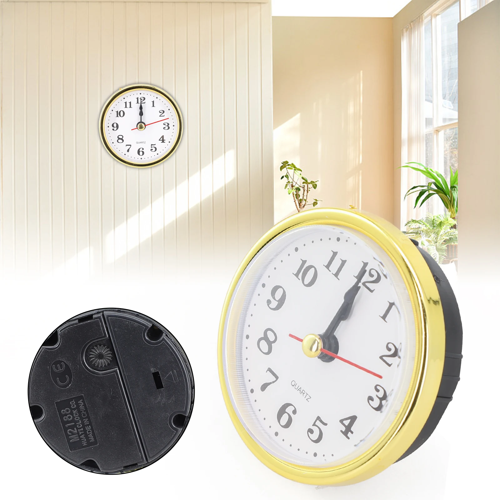 Durable Quartz Clock Insert Movement Replacement 65MM 80MM 90MM 105MM 110MM Clock Accessories DIY Plastic+metal
Durable Quartz Clock Insert Movement Replacement 65MM 80MM 90MM 105MM 110MM Clock Accessories DIY Plastic+metal