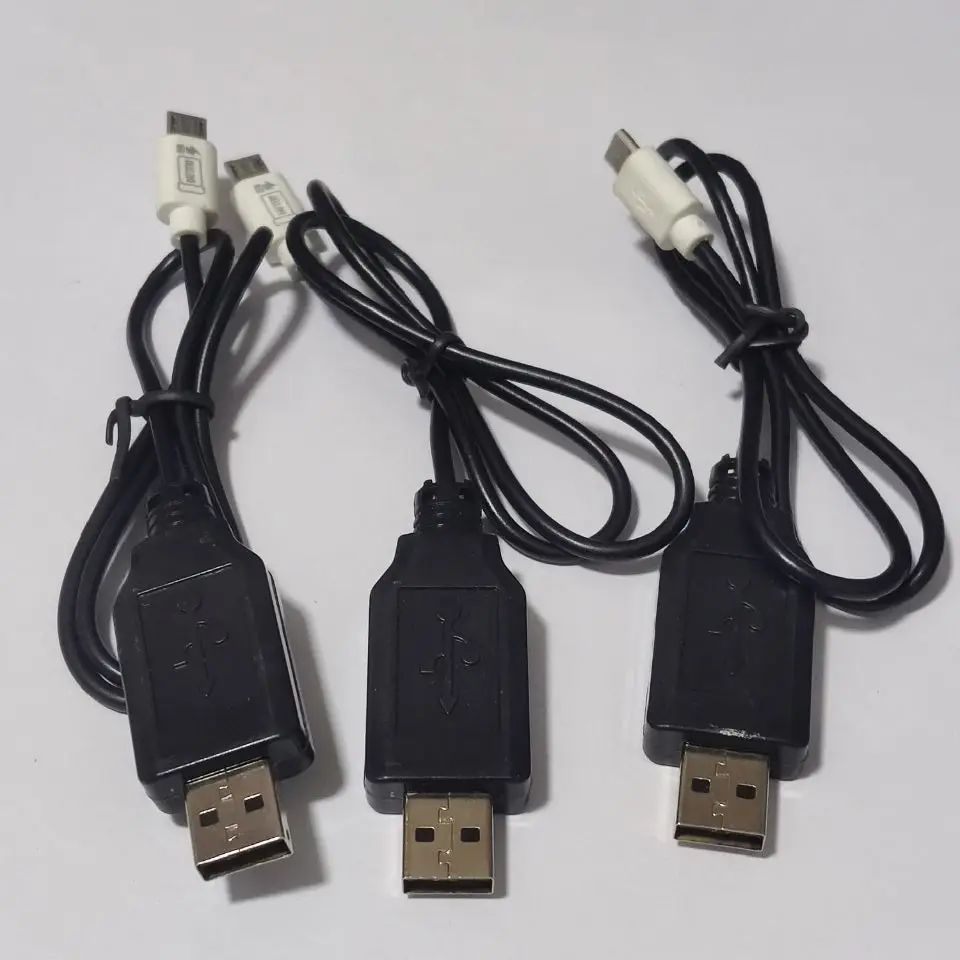 3PCS Lithium Battery USB Charging Wire for 4DRC F4 Drone Batteries 
3PCS Lithium Battery USB Charging Wire for 4DRC F4 Drone Batteries