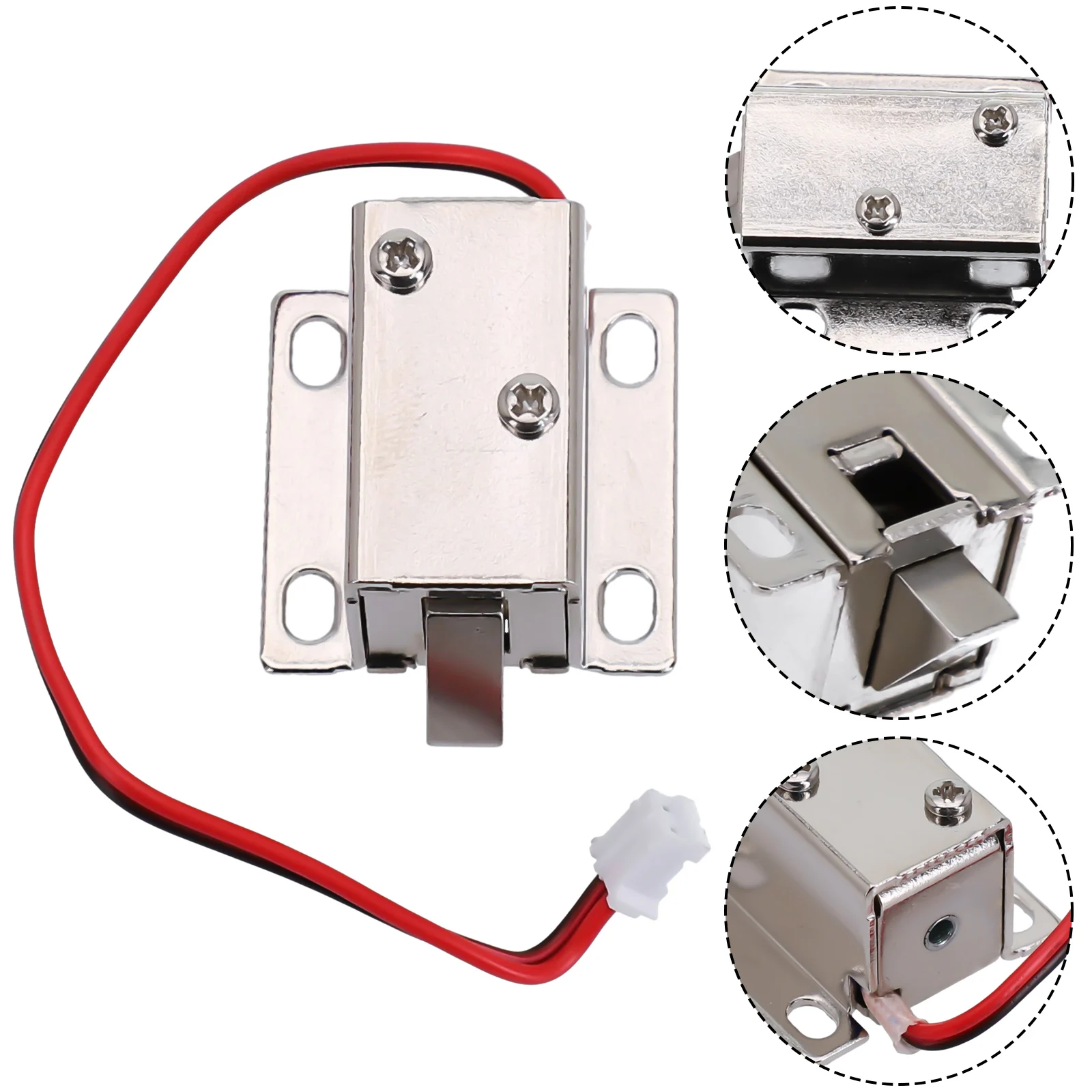 New Latch Lock 12V Electro-magnet Electric Lock Electronic Latch Lock High Quality Release Solenoid Electronic Latch Lock
New Latch Lock 12V Electro-magnet Electric Lock Electronic Latch Lock High Quality Release Solenoid Electronic Latch Lock