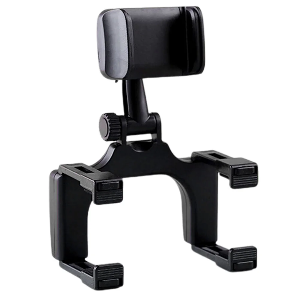 

Cellphone Stand Car Holder Rotatable Retractable Rearview Mirror for Telephone Mount