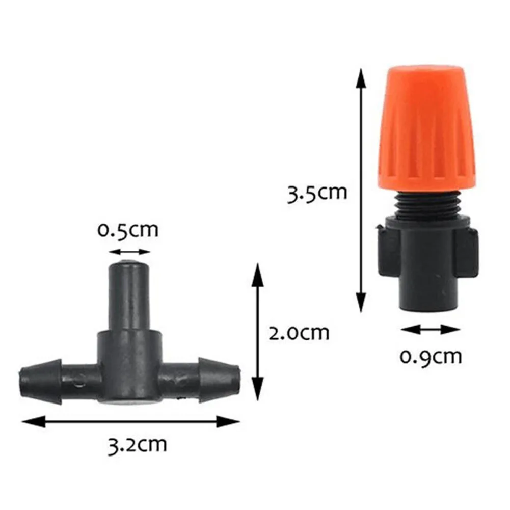 50pcs Garden Irrigation Nozzle Micro Drip Adjustable Irrigation System Watering Sprinklers Emitter Dripper Watering Spray Nozzle
50pcs Garden Irrigation Nozzle Micro Drip Adjustable Irrigation System Watering Sprinklers Emitter Dripper Watering Spray Nozzle