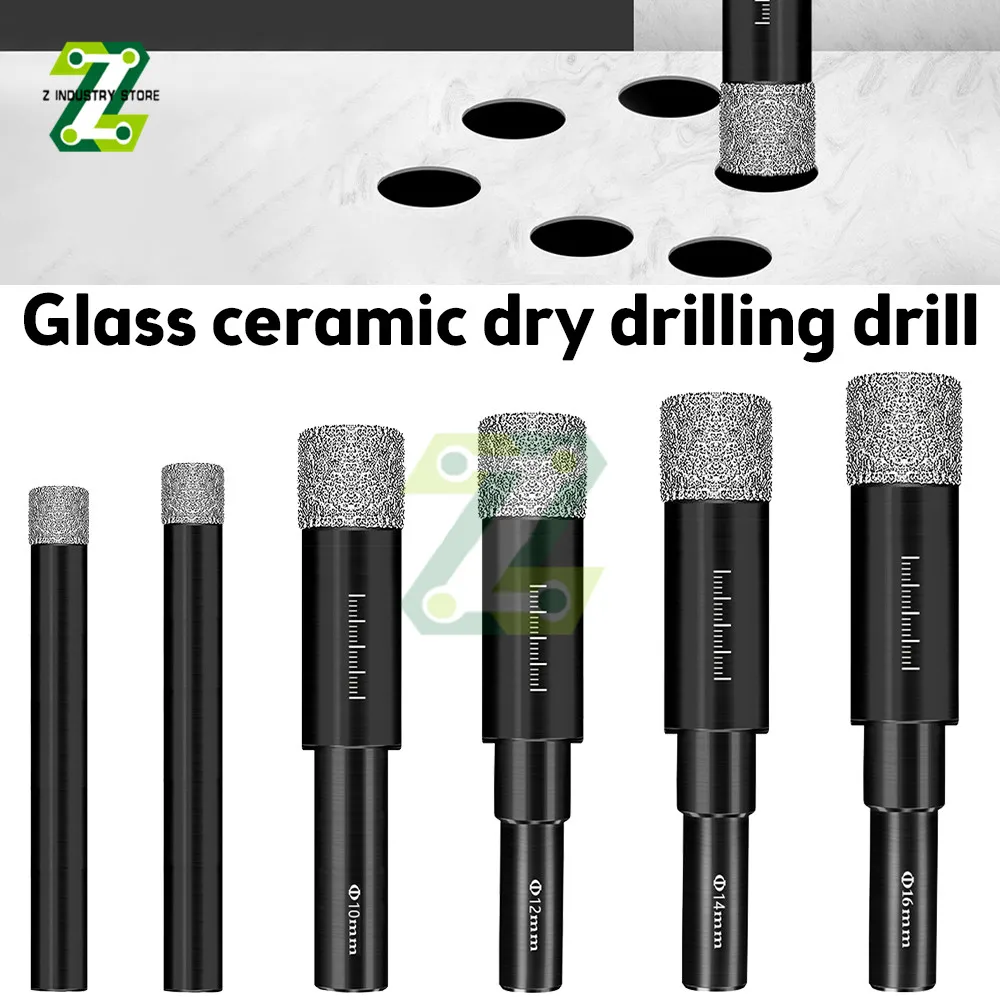 6mm-16mm Dry Ceramic Tile Drill Bit Marble Granite Vitrified Tile Hole Opener Diamond Drill Bit
6mm-16mm Dry Ceramic Tile Drill Bit Marble Granite Vitrified Tile Hole Opener Diamond Drill Bit