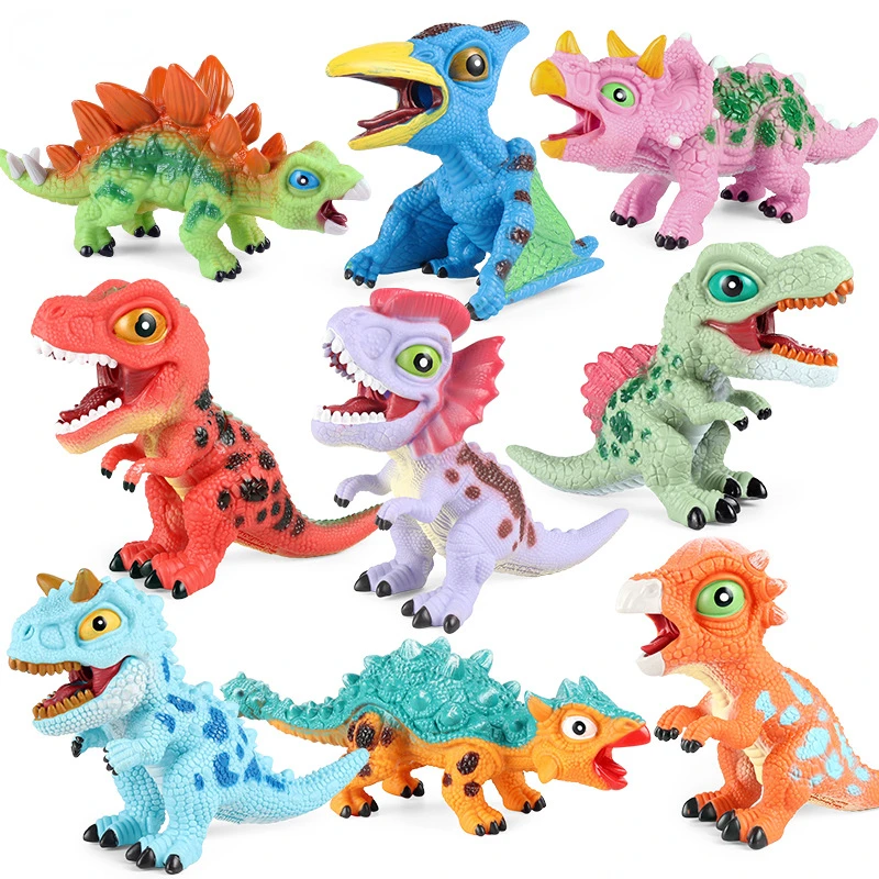 Cute Simulated Model Q Version Dinosaur Soft Glue Tyrannosaurus Rex Head Dragon Ankylosaurus Pinch Decompression Toys Ornaments
Cute Simulated Model Q Version Dinosaur Soft Glue Tyrannosaurus Rex Head Dragon Ankylosaurus Pinch Decompression Toys Ornaments