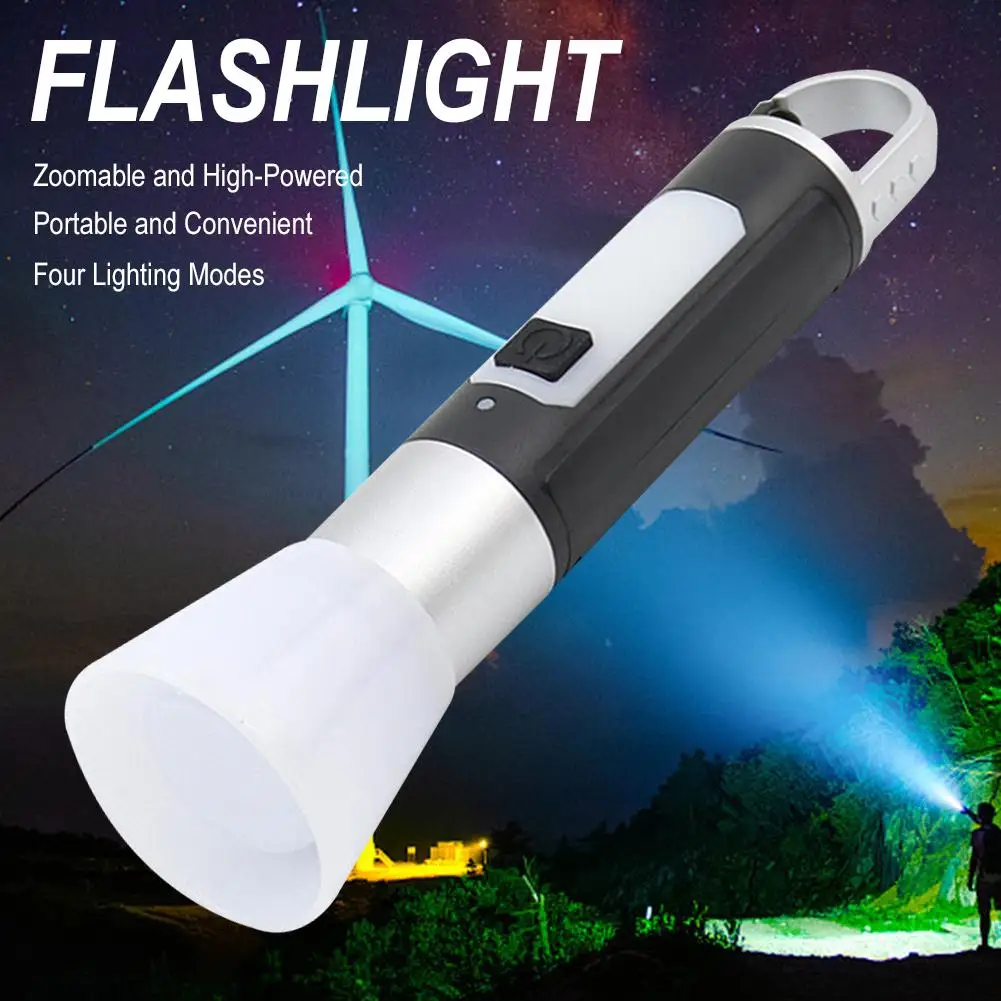 New Outdoor Waterproof Flashlight Emergency Multifunctional Work Zoom Light Strong Portable Light Camping Flashlight Chargi Z6K9
New Outdoor Waterproof Flashlight Emergency Multifunctional Work Zoom Light Strong Portable Light Camping Flashlight Chargi Z6K9