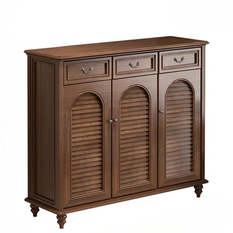Shoe Cabinet Home Doorway American Retro Locker Wall-Mounted Large Capacity Solid Wood Porch Storage Cabinet
Shoe Cabinet Home Doorway American Retro Locker Wall-Mounted Large Capacity Solid Wood Porch Storage Cabinet