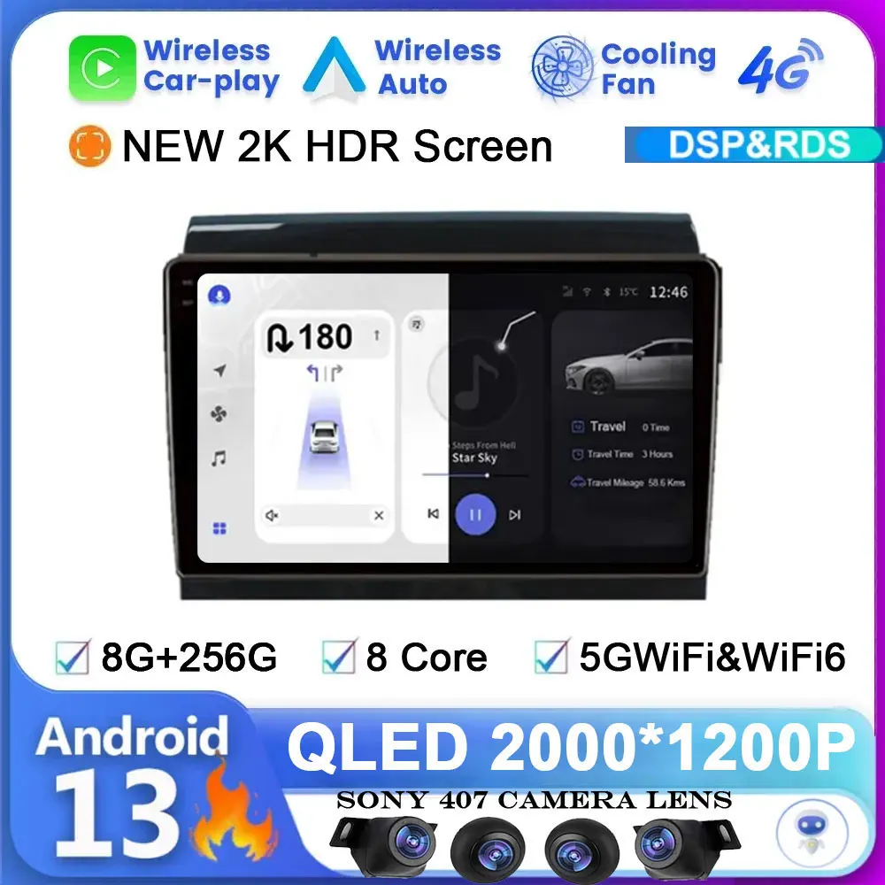 Автомагнитола для Fiat Ducato 2007-2015 Citroen Jumper Peugeot Boxer 2011-2015 Android 13, Беспроводная Автомобильная Мультимедийная Автомагнитола для Carplay DSP
Автомагнитола для Fiat Ducato 2007-2015 Citroen Jumper Peugeot Boxer 2011-2015 Android 13, Беспроводная Автомобильная Мультимедийная Автомагнитола для Carplay DSP
