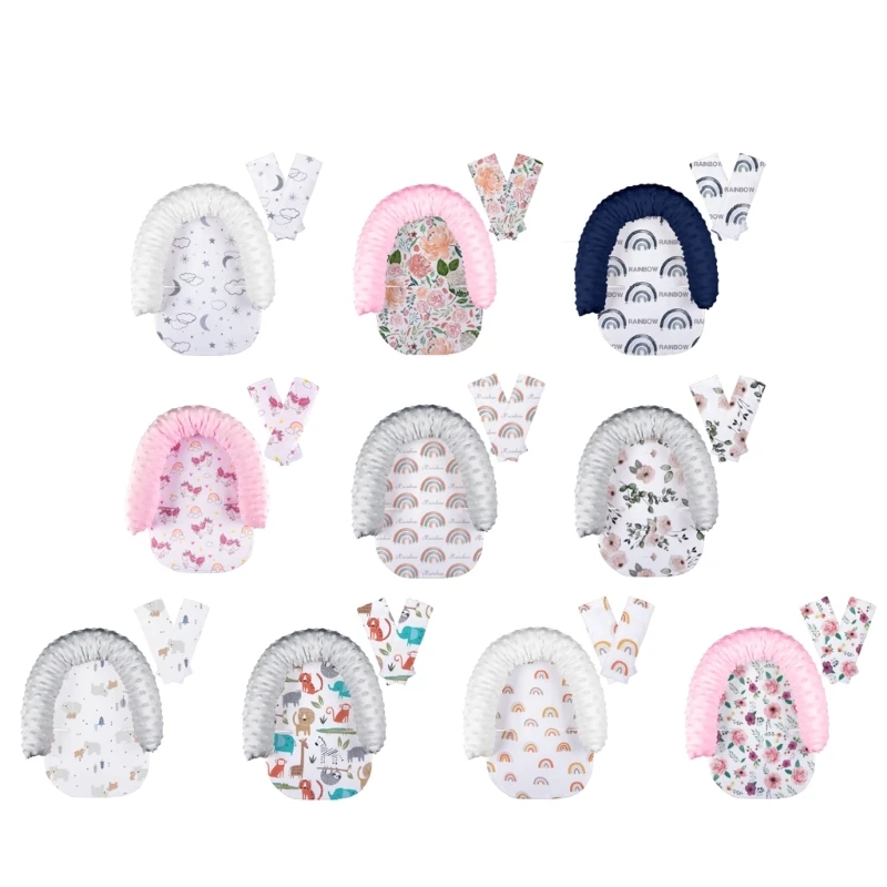 67JC Protective Infant Car Headrest Comfortable Headrest Cushion Soft Head Support Keep Baby Head in Place During Travel
67JC Protective Infant Car Headrest Comfortable Headrest Cushion Soft Head Support Keep Baby Head in Place During Travel