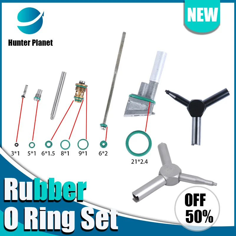Tactical Airsoft Magazine Fluorine Rubber O Ring Set Green Flat Silicone Ring Seal Gasket Air Pistol for GBB Marui TM Glock 17
Tactical Airsoft Magazine Fluorine Rubber O Ring Set Green Flat Silicone Ring Seal Gasket Air Pistol for GBB Marui TM Glock 17