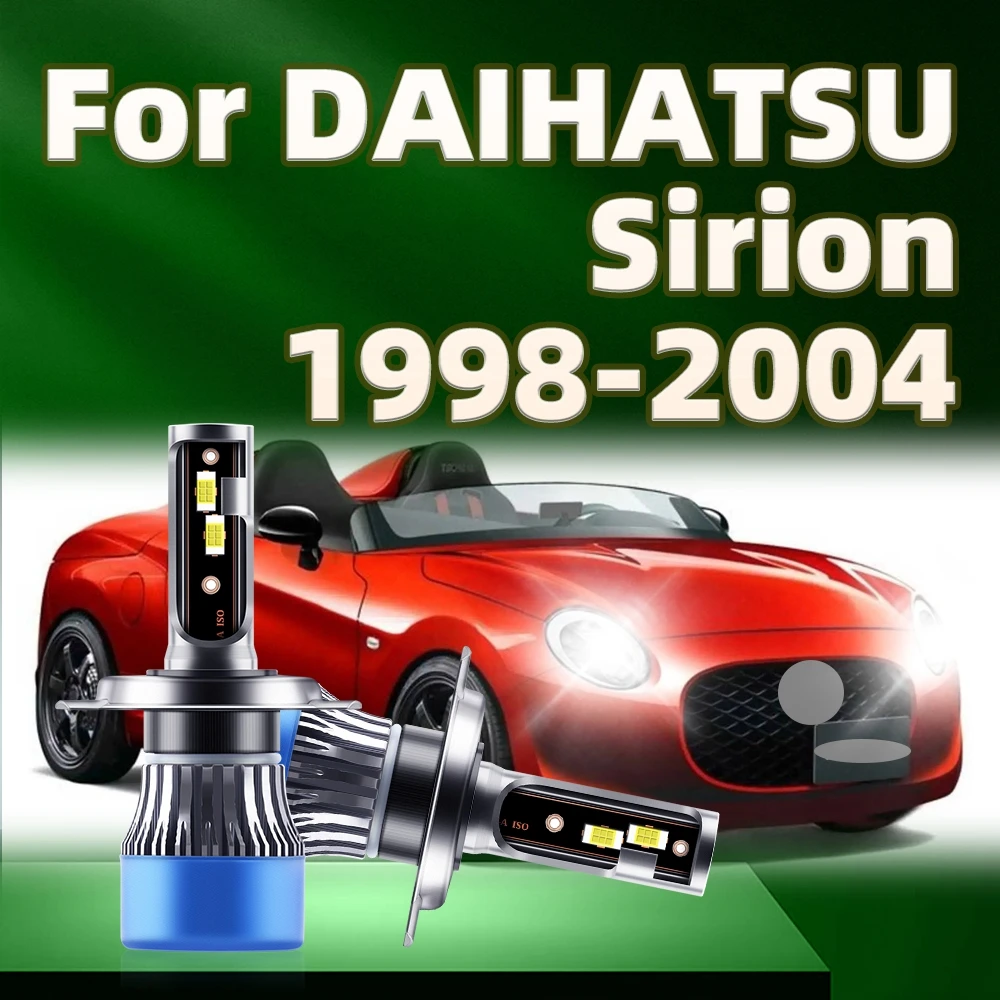 Led H4 Headlight Bulbs Car Lights 6000K 38000LM Super Bright For DAIHATSU Sirion 1998 1999 2000 2001 2002 2003 2004
Led H4 Headlight Bulbs Car Lights 6000K 38000LM Super Bright For DAIHATSU Sirion 1998 1999 2000 2001 2002 2003 2004