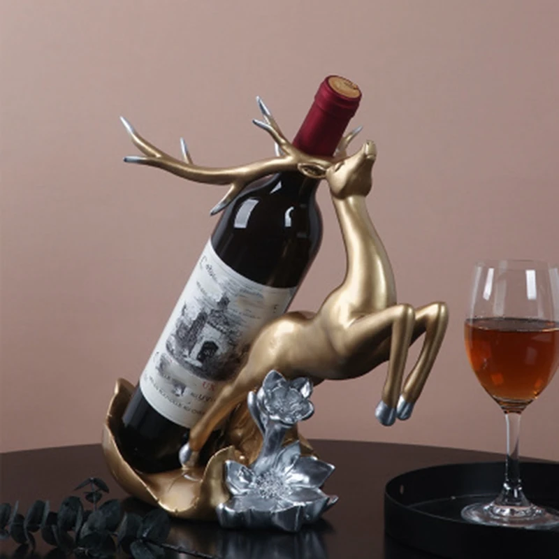Wine Rack Deer Decoration Household Living Room Vertical Wine Cabinet Decoration Rack Resin Decoration 
Wine Rack Deer Decoration Household Living Room Vertical Wine Cabinet Decoration Rack Resin Decoration