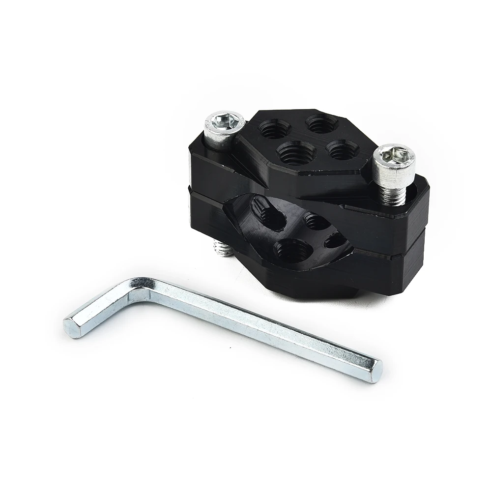 1pcs Aluminum Alloy 17-32mm Motorcycle Handlebar Bumper Mount Bracket Clamp For LED Spot Fog-Light Black
1pcs Aluminum Alloy 17-32mm Motorcycle Handlebar Bumper Mount Bracket Clamp For LED Spot Fog-Light Black