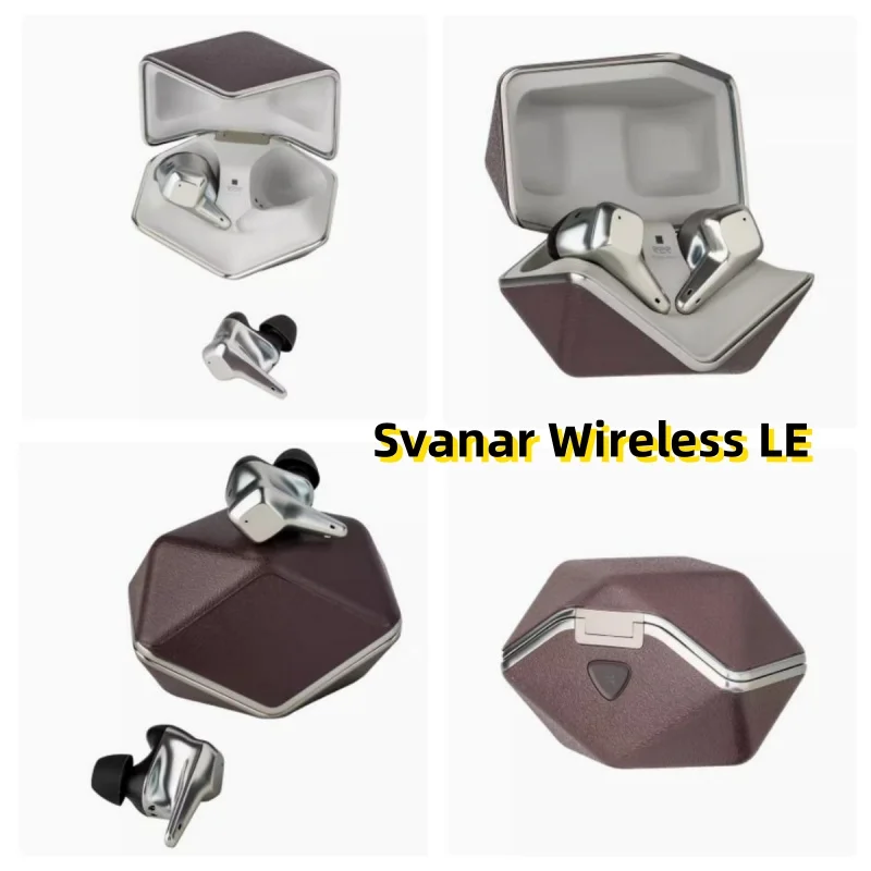 

New HIFIMAN Svanar Wireless LE Swan Light Luxury True Wireless Bluetooth Earphones Noise Reduction TWS