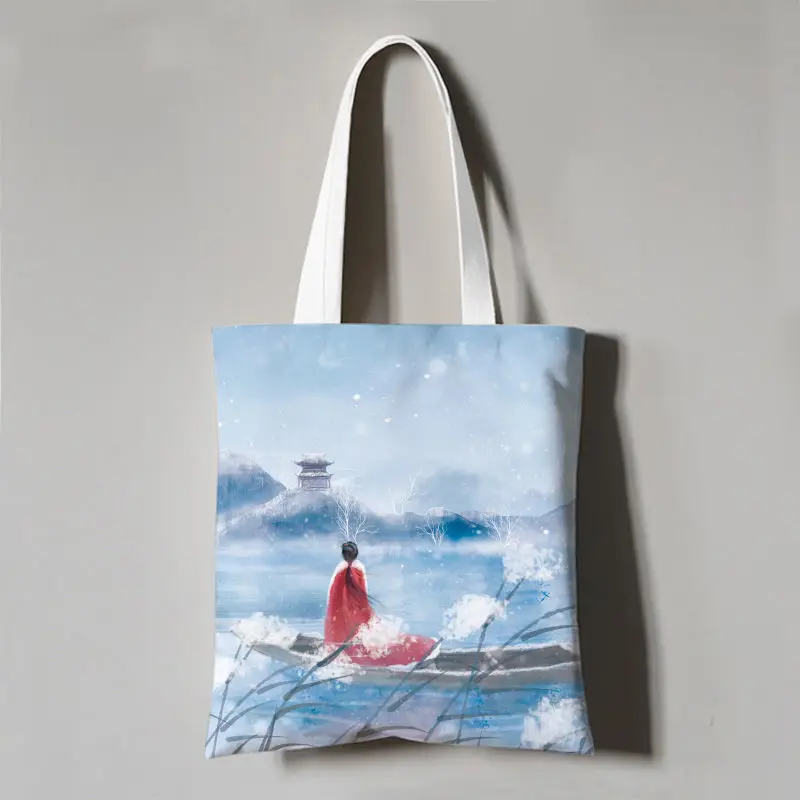 MR·JULIET Simple And Elegant Ancient Style Female Shopping Environmental Protection Canvas Bag Literary Shoulder Bag
MR·JULIET Simple And Elegant Ancient Style Female Shopping Environmental Protection Canvas Bag Literary Shoulder Bag