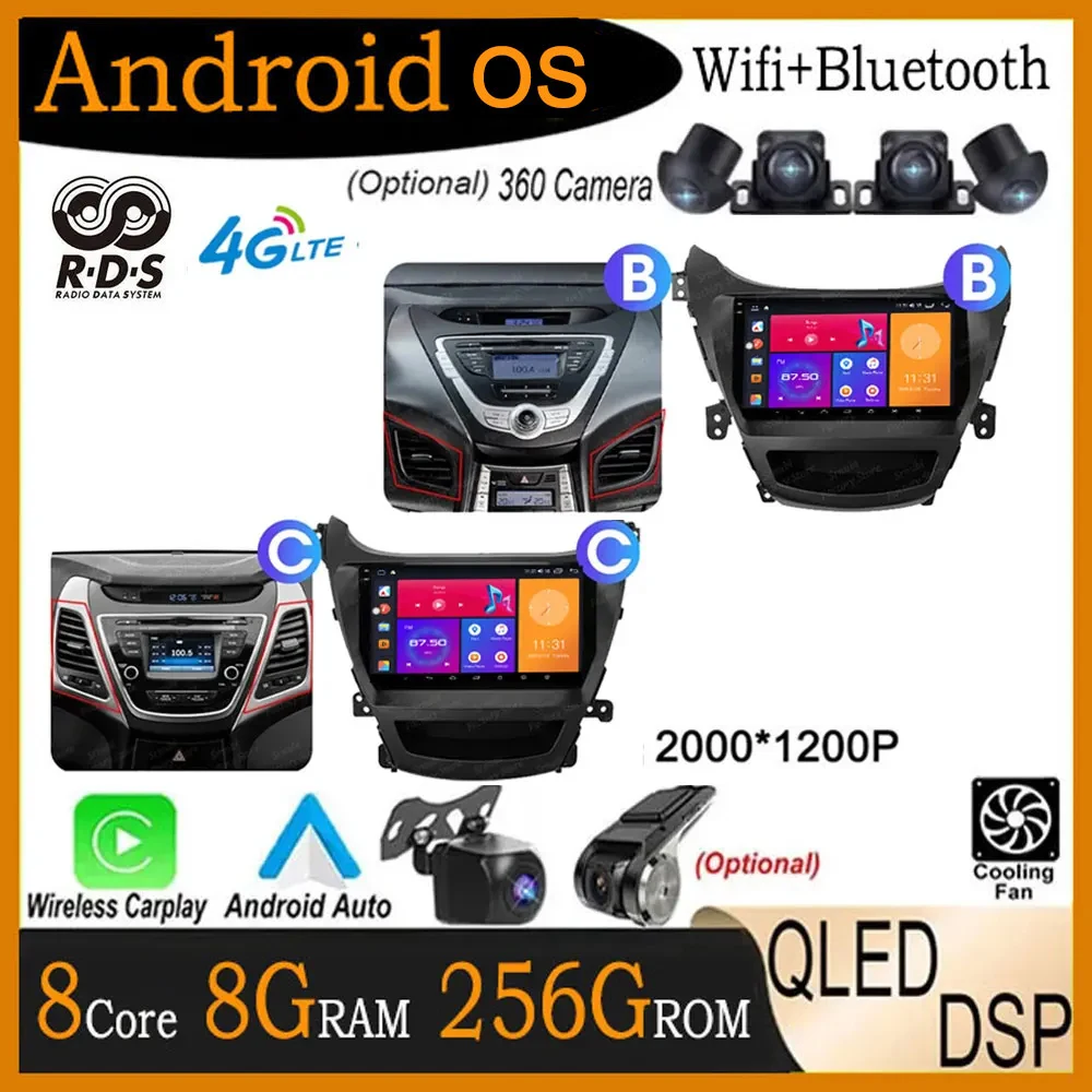 Автомобильная магнитола 9 "Android 14 для Hyundai Elantra Avante I35 2011 - 2013 /2014-2016, мультимедийный плеер с GPS-навигацией
Автомобильная магнитола 9 "Android 14 для Hyundai Elantra Avante I35 2011 - 2013 /2014-2016, мультимедийный плеер с GPS-навигацией