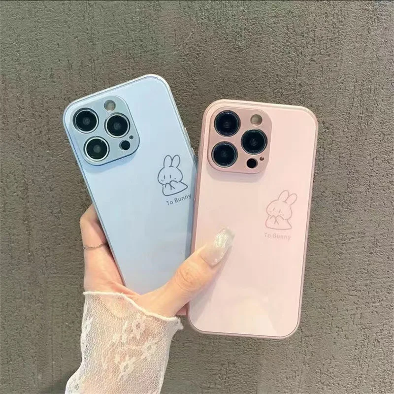 Cartoon Shy Rabbit Metallic Lacquered Glass Phone Case For iPhone 15 14 13 12 11 Promax X XR XSMAX All-inclusive Anti-drop Shell
Cartoon Shy Rabbit Metallic Lacquered Glass Phone Case For iPhone 15 14 13 12 11 Promax X XR XSMAX All-inclusive Anti-drop Shell