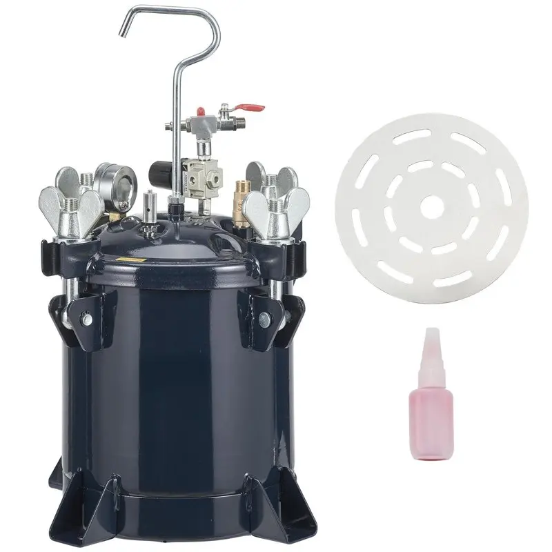 Pressure Pot 2.5Gal Pressure Pot Paint Sprayer 10L Automatic Air Agitator Stirrer for House Keeping Or Commercial Paint
Pressure Pot 2.5Gal Pressure Pot Paint Sprayer 10L Automatic Air Agitator Stirrer for House Keeping Or Commercial Paint