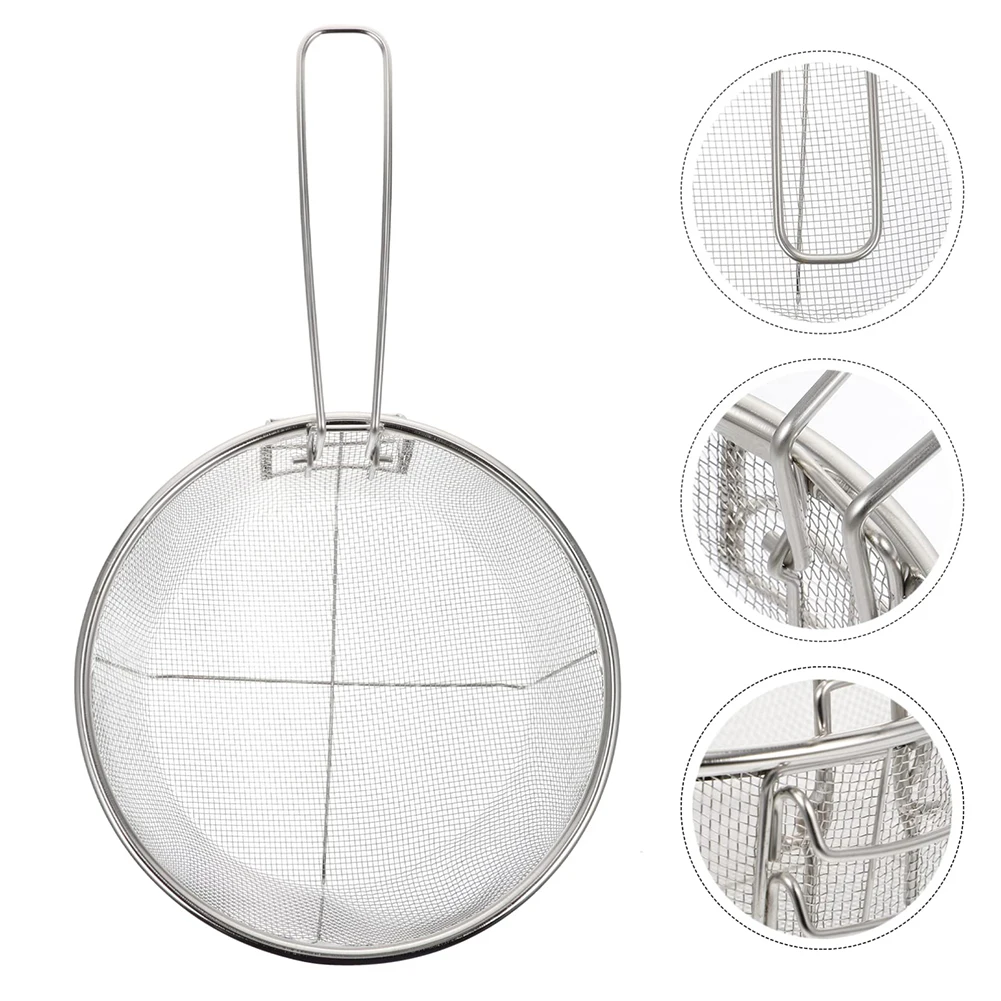 Durable High Quality Practical Fry Basket Kitchenware Corrosion Resistance Detachable Light Silver 20*20cm/23*23cm
Durable High Quality Practical Fry Basket Kitchenware Corrosion Resistance Detachable Light Silver 20*20cm/23*23cm