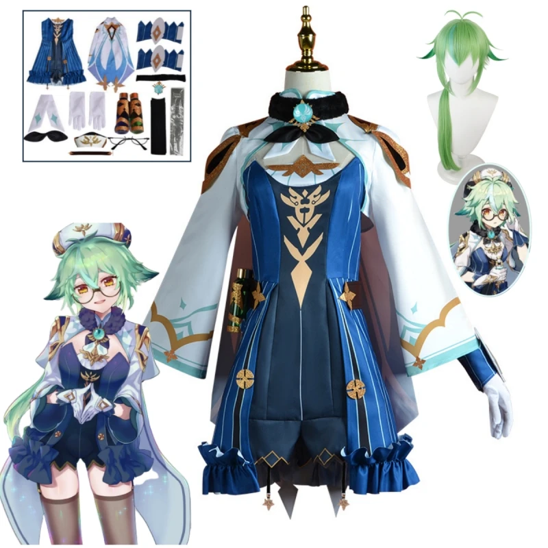 Kostum Cosplay Sukrosa Dampak Genshin Carnival Uniform Anime Halloween Party Costume Makeup Ball Game Women's Wear Complete Set
Kostum Cosplay Sukrosa Dampak Genshin Carnival Uniform Anime Halloween Party Costume Makeup Ball Game Women's Wear Complete Set