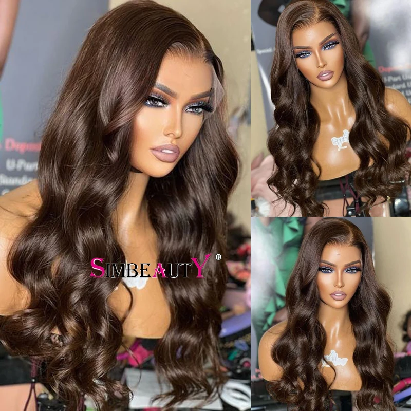 Cheap Dark Brown Middle T Part Human Hair Wigs for Women Glueless 180Density Long Wavy 5x5 Lace Closure Wigs Hot Sale Remy Hair
Cheap Dark Brown Middle T Part Human Hair Wigs for Women Glueless 180Density Long Wavy 5x5 Lace Closure Wigs Hot Sale Remy Hair