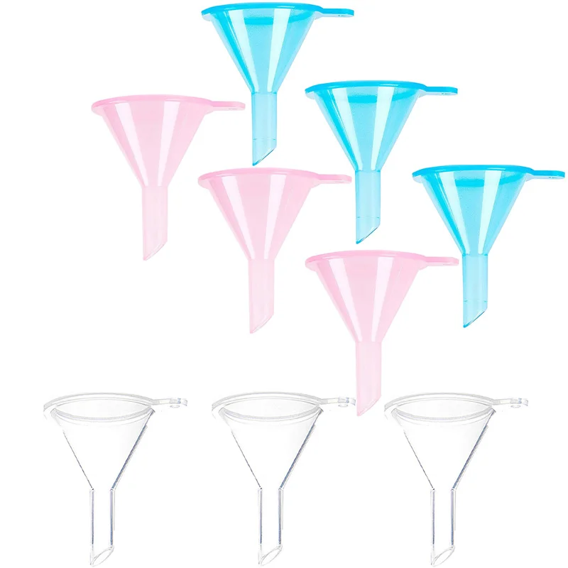 300Pcs Small Funnel 1.53inch Clear Plastic Mini Funnels For Science Lab Bottle Filling Liquid Essential Oils Perfume Refill
300Pcs Small Funnel 1.53inch Clear Plastic Mini Funnels For Science Lab Bottle Filling Liquid Essential Oils Perfume Refill