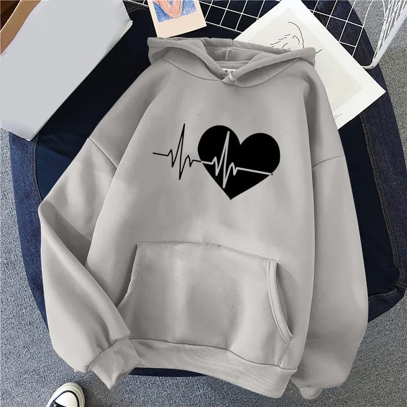 Fashion Ladies Heart Printed Hoodies Women Sweatshirt Soft Casual Loose Vintage Hoodies Y2k Winter Female Korean Warm Tops 후드티
Fashion Ladies Heart Printed Hoodies Women Sweatshirt Soft Casual Loose Vintage Hoodies Y2k Winter Female Korean Warm Tops 후드티