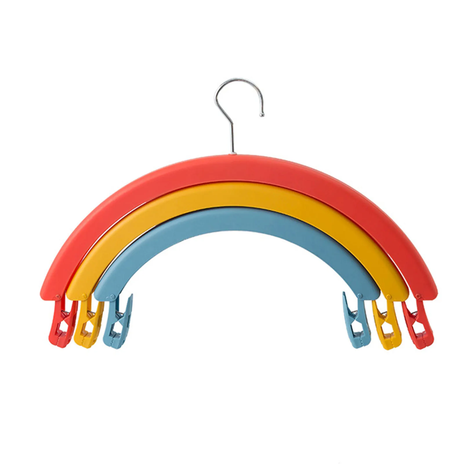 Rainbow Shape Three-Layer Multifunctional Rotating Clothes Hanger Anti Slip Household
Rainbow Shape Three-Layer Multifunctional Rotating Clothes Hanger Anti Slip Household