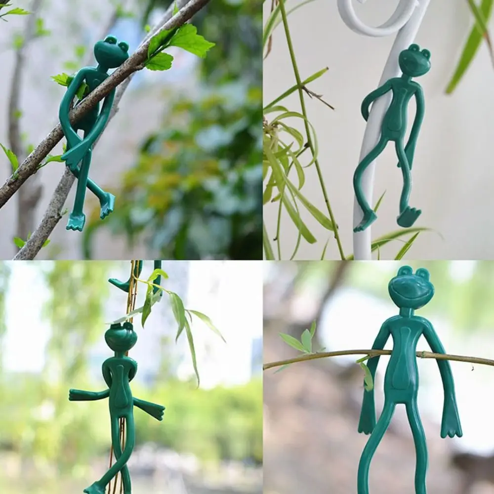 2pcs Adjustable Durable Lizard Plant Binding Rope Kawaii Frog Shape Garden Tools Multifunctional Reusable Plant Clip
2pcs Adjustable Durable Lizard Plant Binding Rope Kawaii Frog Shape Garden Tools Multifunctional Reusable Plant Clip