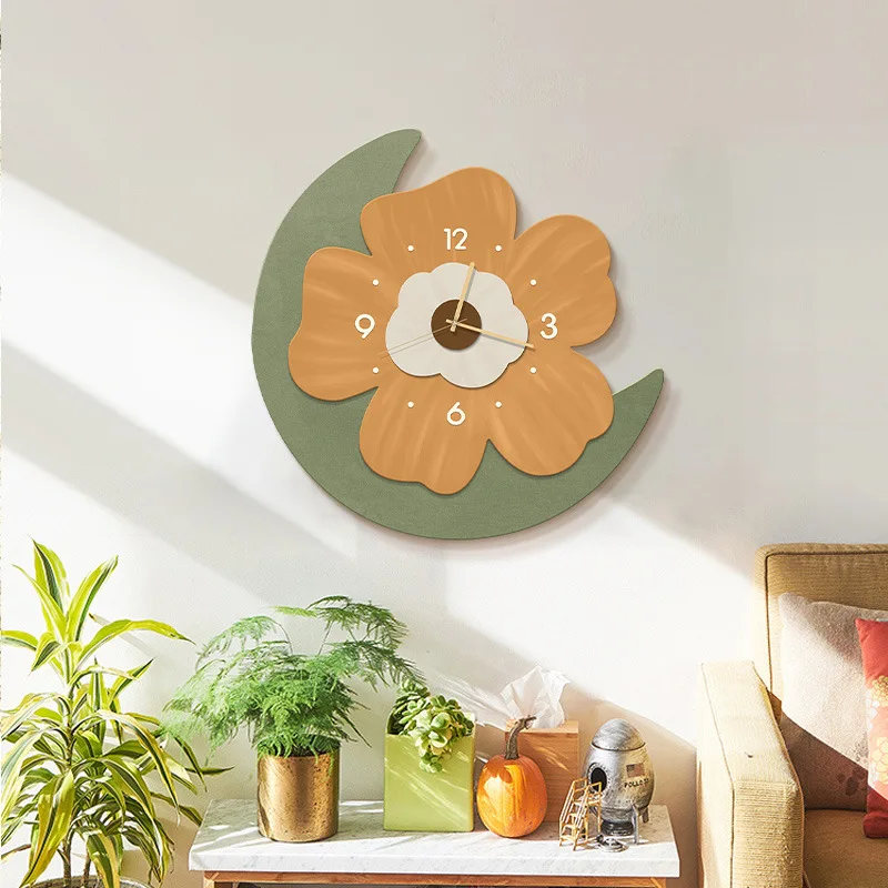 INS Fashion Creative Flower Decorative Wall Clock 3D Silent Quartz Tulip Sunflower Art Clock Ornaments Home Decor Coffee Shop
INS Fashion Creative Flower Decorative Wall Clock 3D Silent Quartz Tulip Sunflower Art Clock Ornaments Home Decor Coffee Shop