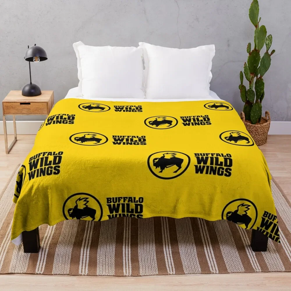 

Buffalo Wild Wings Resto Throw Blanket Nap Sofa For Decorative Sofa Travel Blankets
