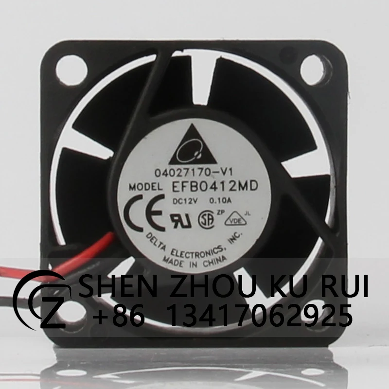 EFB0412MD Case Cooling Fan Switch Quiet Ventilation Centrifugal Ventilation for DELTA DC12V 0.10A EC AC 40x40x20mm 4020 4cm
EFB0412MD Case Cooling Fan Switch Quiet Ventilation Centrifugal Ventilation for DELTA DC12V 0.10A EC AC 40x40x20mm 4020 4cm