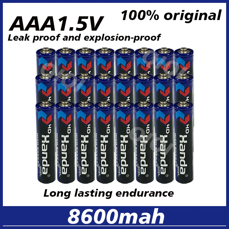 AAA 1.5V8600mah Disposable Carbon Zinc Manganese Dry Battery Suitable for Small Toys Remote Control Clock LED Light Brand New
AAA 1.5V8600mah Disposable Carbon Zinc Manganese Dry Battery Suitable for Small Toys Remote Control Clock LED Light Brand New
