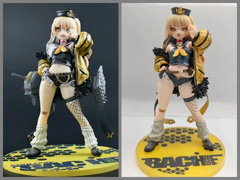 

Game Anime peripheral figure Azur Lane USS Bache Light Arms Deluxe Edition model of the destroyer Bache boxed by hand do