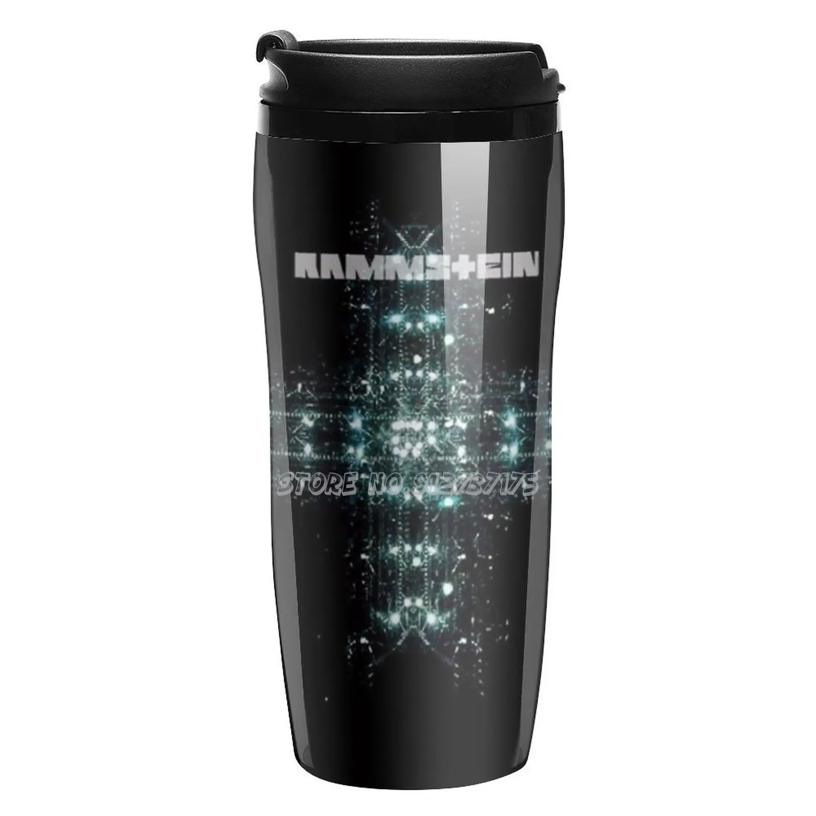 Trending Logos of Rammstein Coffee Cup Take It To Go With Lids Reusable Plastic Travel Mugs 350Ml Cloothing Ram | Дом и сад