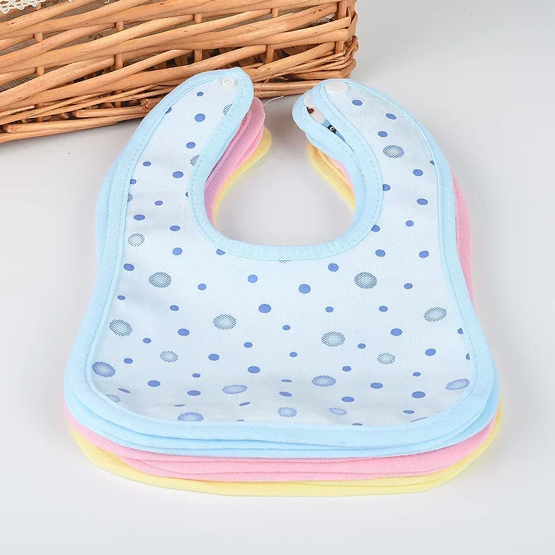 

Adjustable Waterproof Baby Bibs for Lunch Feeding Saliva TowelInfant Burp Cloths Feeding Towel Bib