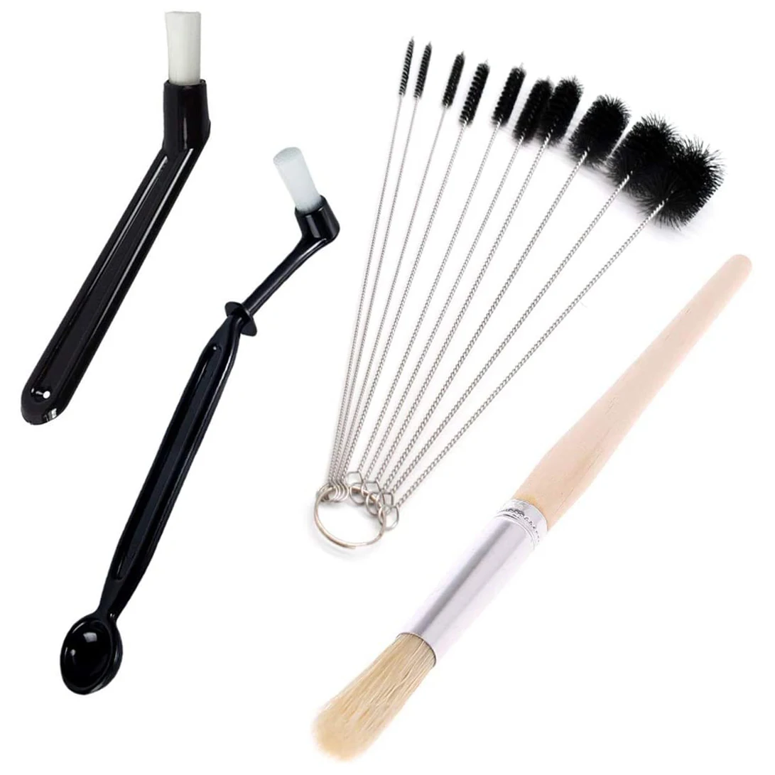 Coffee Cleaning Brush,4 Pieces Coffee Tea Bean Grounds Cleaner Tool Set for Grinder Espresso Machine Group Heads
Coffee Cleaning Brush,4 Pieces Coffee Tea Bean Grounds Cleaner Tool Set for Grinder Espresso Machine Group Heads