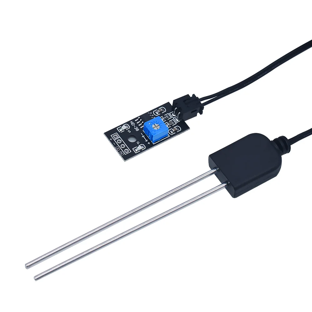 Soil humidity module, soil humidity detection, moisture detection, corrosion-resistant probe sensor DC3.3v-12V
Soil humidity module, soil humidity detection, moisture detection, corrosion-resistant probe sensor DC3.3v-12V