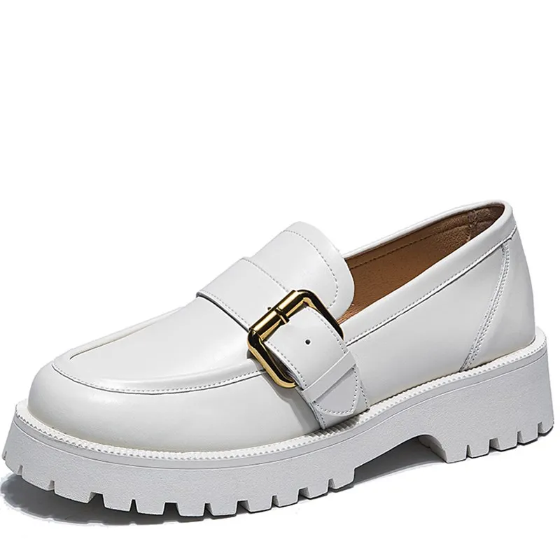 Genuine Leather Summer Shoes Girls 33-42 Spring Shoes Women British Style New Thick-soled College Style Casual Loafers Fashion
Genuine Leather Summer Shoes Girls 33-42 Spring Shoes Women British Style New Thick-soled College Style Casual Loafers Fashion