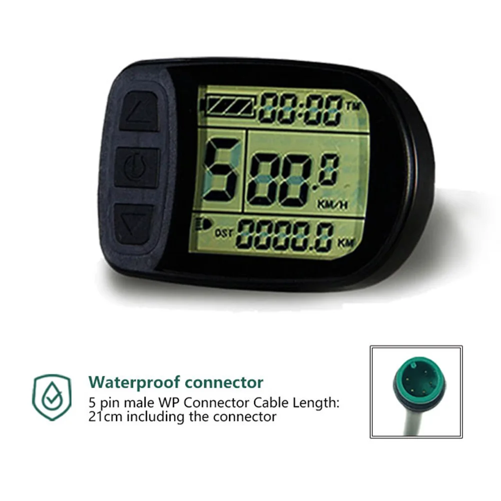 Pedelec Display Gear Setting KT-LCD5 Onboard Smart Power Speedometer Vehicle Boosting Computer Display Druable
Pedelec Display Gear Setting KT-LCD5 Onboard Smart Power Speedometer Vehicle Boosting Computer Display Druable