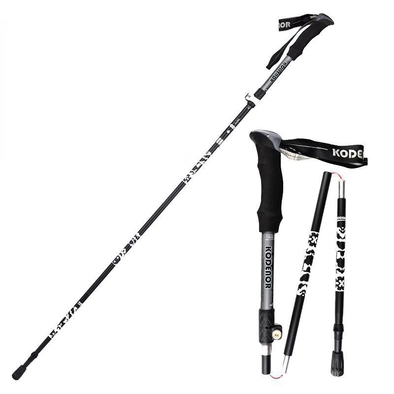 1.3m Outdoor Foldable Walking Stick Camping Portable Trekking Poles Adjustable Telescopic Alpenstock For Hiking Mountaineering
1.3m Outdoor Foldable Walking Stick Camping Portable Trekking Poles Adjustable Telescopic Alpenstock For Hiking Mountaineering