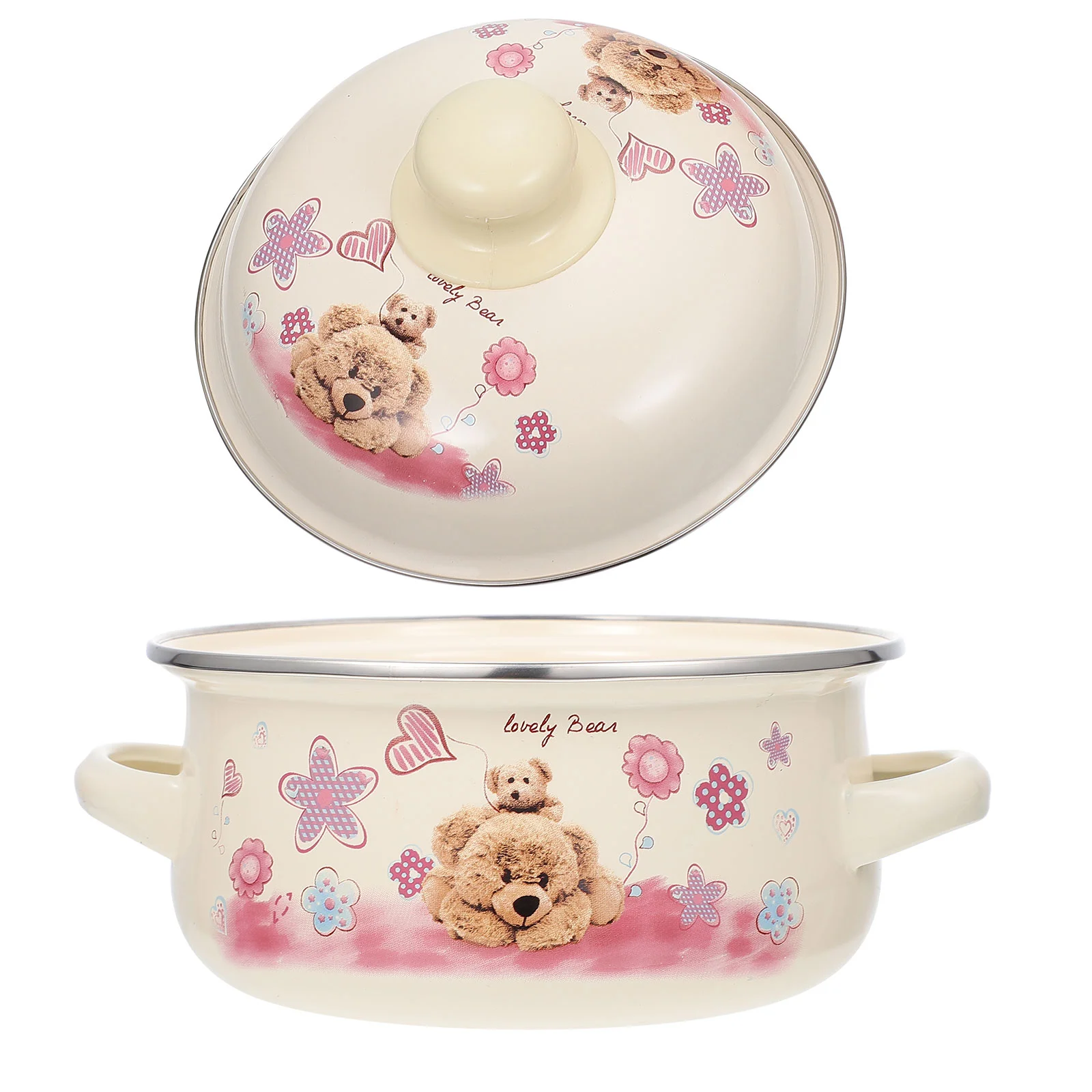 Kitchen Milk Pot Soup Pot Lovely Pattern Enamel Pot Practical Cooking Pot Household Soup Pot Milk Pot Universal Cooking Tool
Kitchen Milk Pot Soup Pot Lovely Pattern Enamel Pot Practical Cooking Pot Household Soup Pot Milk Pot Universal Cooking Tool