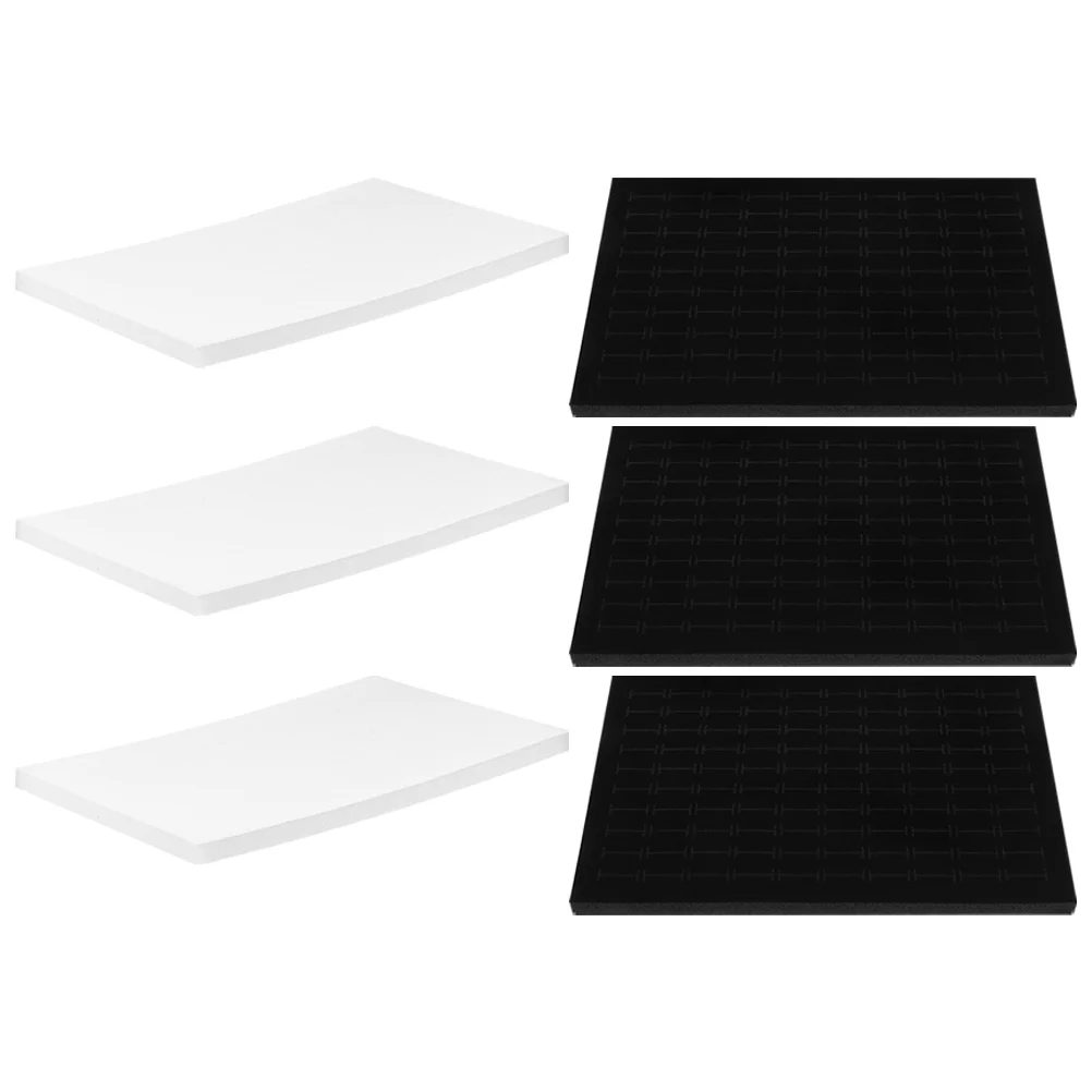 6 Pcs Supplies Jewelry Box Pad Jewels for Crafts Display Tray Inserts Sponge Velvet Trays
6 Pcs Supplies Jewelry Box Pad Jewels for Crafts Display Tray Inserts Sponge Velvet Trays
