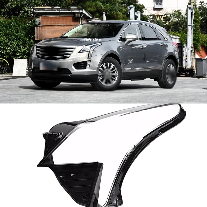 

Car Front Headlight Cover Lens Glass Headlamps Transparent Lampshade Masks For Cadillac XT5 2016-2020