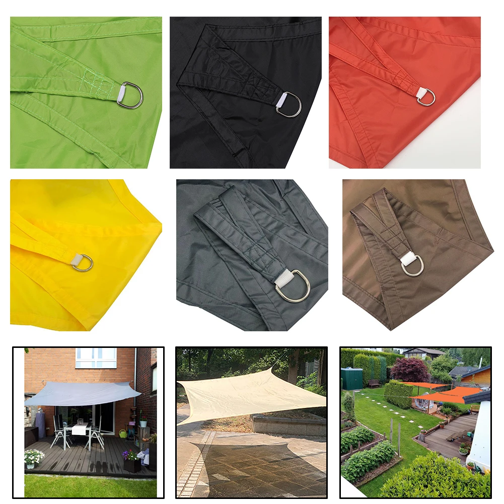 Shading Awning Sunscreen Nets Sun Cover Polyester Waterproof Shade Sail Outdoor Garden Camping Pool Summer Supplies
Shading Awning Sunscreen Nets Sun Cover Polyester Waterproof Shade Sail Outdoor Garden Camping Pool Summer Supplies