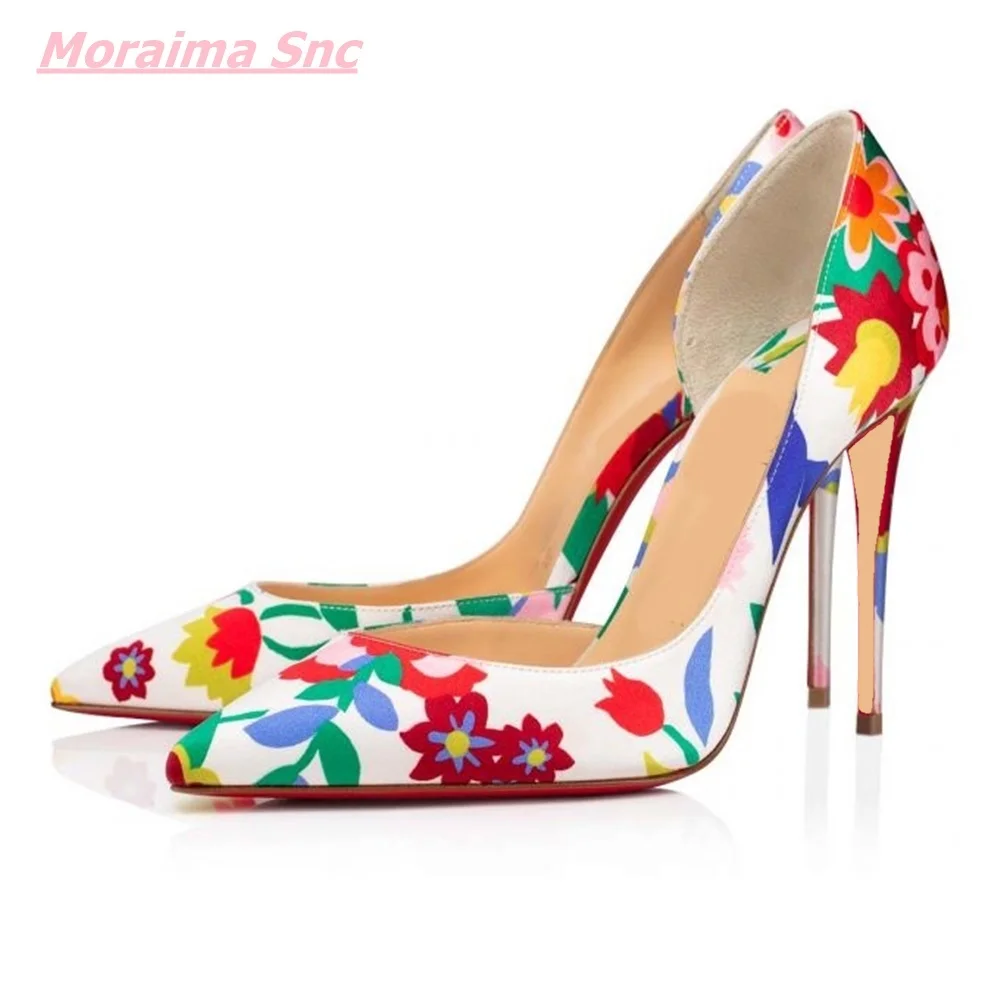 2022 Summer Print Women's Sandals Newest Pumps Pointed Toe Sweet Thin High Heel Shallow Slip-On Comfortable Wedding Dress Shoes
2022 Summer Print Women's Sandals Newest Pumps Pointed Toe Sweet Thin High Heel Shallow Slip-On Comfortable Wedding Dress Shoes