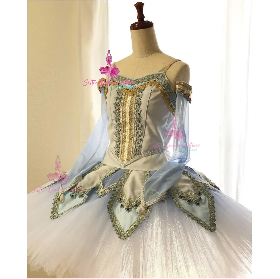 

High-end private custom ballet classical TUTU short skirt performance competition dress women's costume