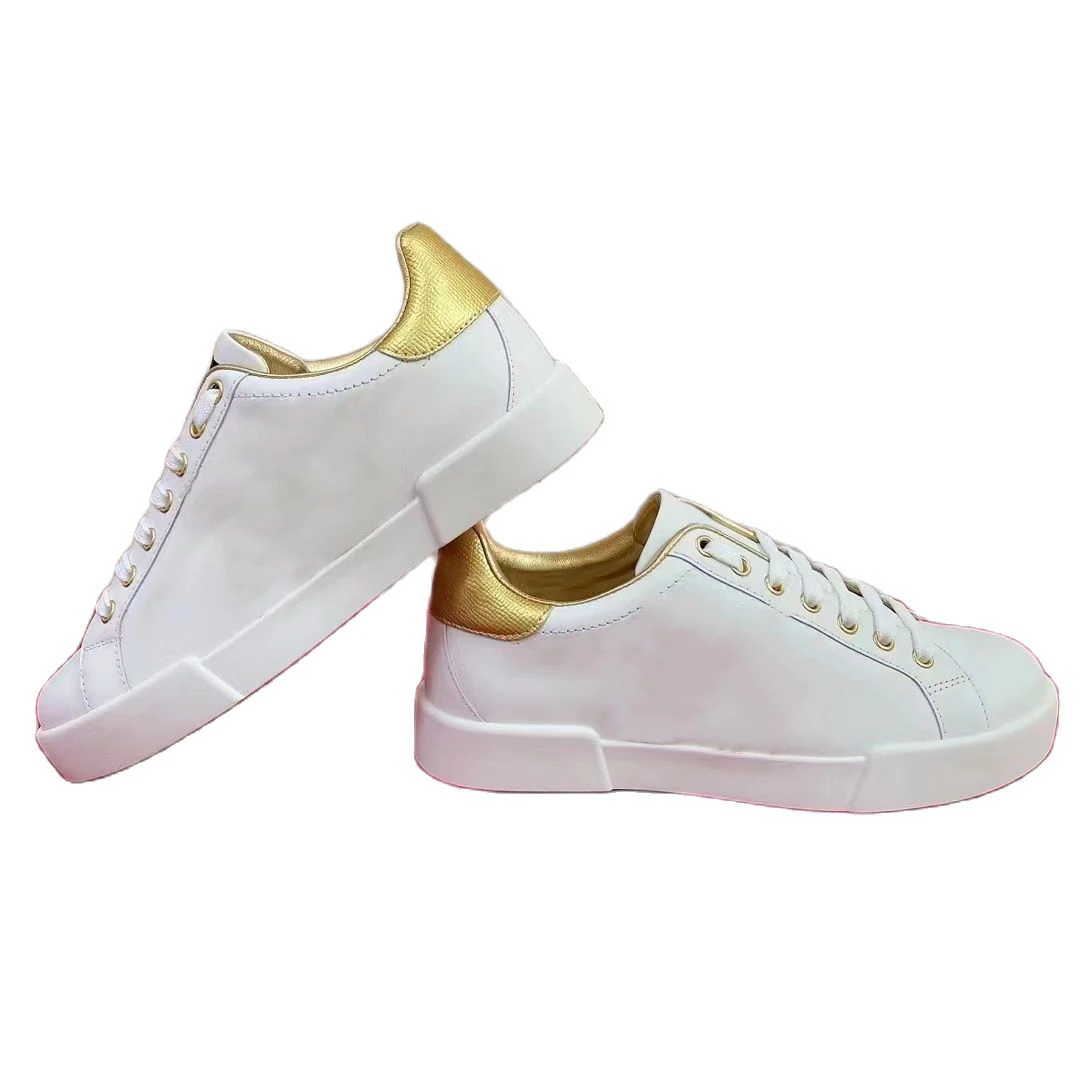 New high-quality genuine leather fashion men's and women's casual sports shoes and sneakers 35-45
New high-quality genuine leather fashion men's and women's casual sports shoes and sneakers 35-45