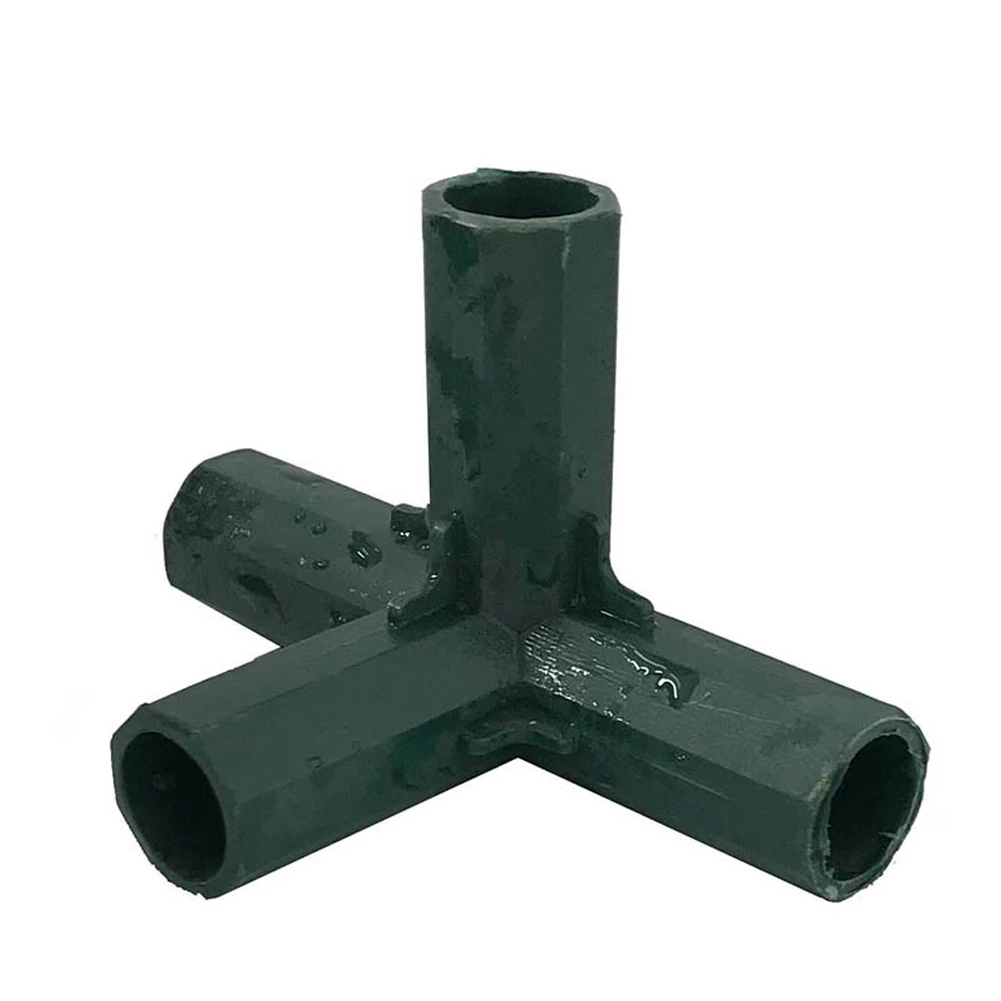 4pcs 16mm Pipe Joint Agriculture Tool Greenhouse 3 4 5 Ways Plant Stakes Corner Connector Fencing Garden Framework Awning Pole
4pcs 16mm Pipe Joint Agriculture Tool Greenhouse 3 4 5 Ways Plant Stakes Corner Connector Fencing Garden Framework Awning Pole