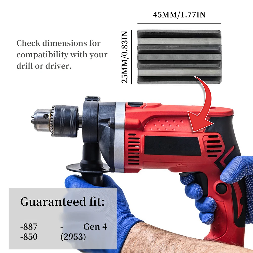 Magnetic Drill Bit Holder Rubber For Impact Driver Screwdriver Bit Holder With Adhesive Carpentry Work Woodworking Accessories
Magnetic Drill Bit Holder Rubber For Impact Driver Screwdriver Bit Holder With Adhesive Carpentry Work Woodworking Accessories